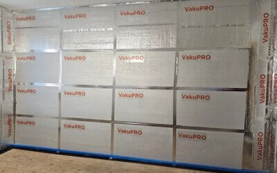 Vnútorné zateplenie obvodovej steny pomocou VakuPRO®